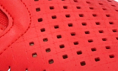 Easy Street Fresh Perforated Slip-on Sandal In Red
