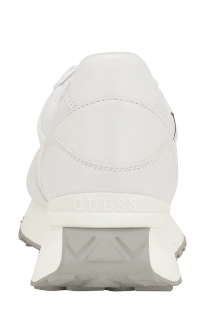 Shop Guess Luchia Jogger Sneaker In White
