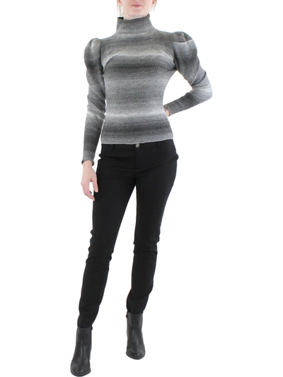 Shop Lea & Viola Womens Wool Blend Comfy Turtleneck Sweater In Grey