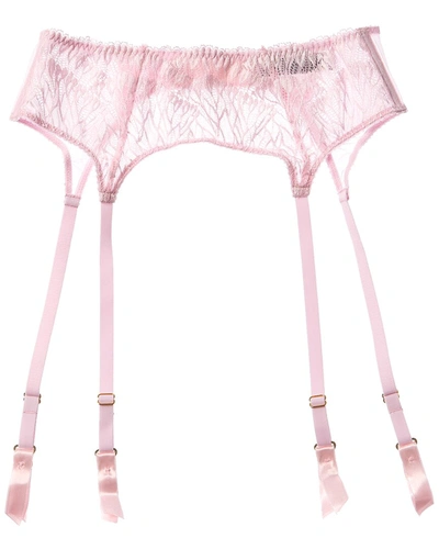 Shop Journelle Loulou Suspender Belt In Pink