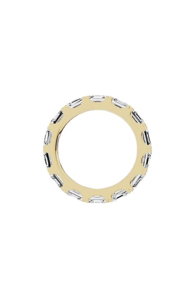 Jennifer Fisher Asscher Cut Lab Created Diamond Eternity Ring In 18k Yellow Gold