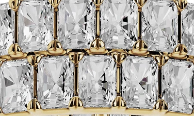Jennifer Fisher Lab Created Diamond Eternity Ring In 18k Yellow Gold