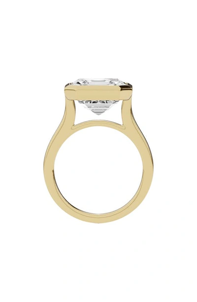 Shop Jennifer Fisher 18k Gold Asscher Lab Created Diamond Solitaire Ring In 18k Yellow Gold