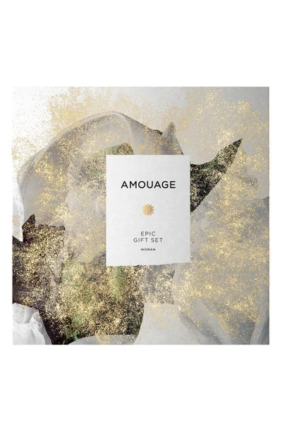 Shop Amouage Epic Woman Fragrance Set, 3.4 oz