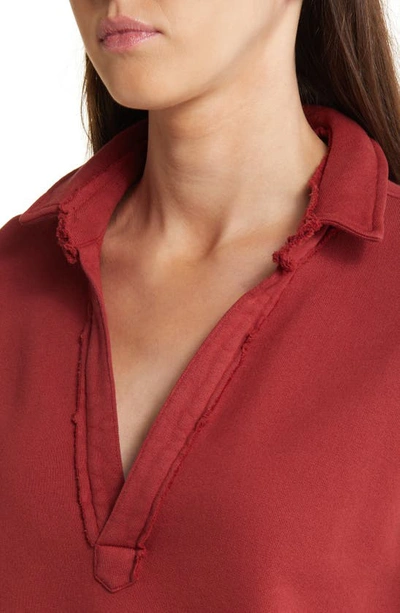 Shop Frank & Eileen Patrick Popover In Cranberry