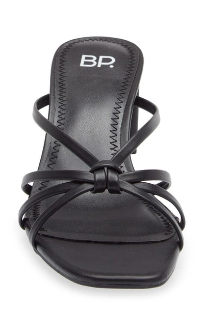 Shop Bp. Karsyn Strappy Slide Sandal In Black