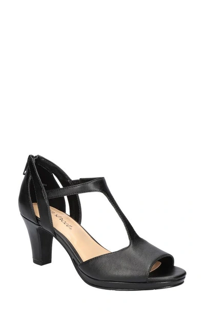 Shop Easy Street Flash T-strap Sandal In Black