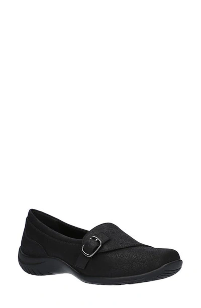 Shop Easy Street Cinnnamon Comfort Loafer In Black