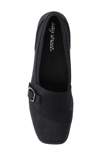 Shop Easy Street Cinnnamon Comfort Loafer In Black