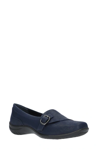 Shop Easy Street Cinnnamon Comfort Loafer In Navy