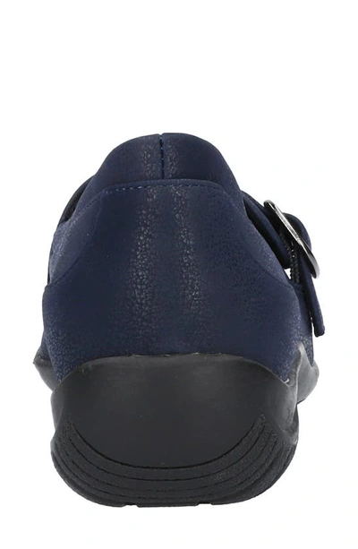 Shop Easy Street Cinnnamon Comfort Loafer In Navy