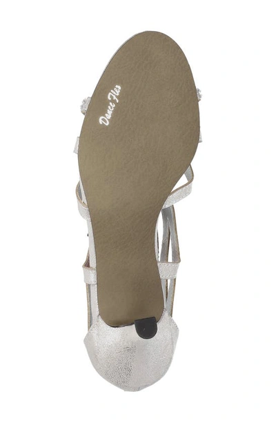 Easy Street Women's Flattery Evening Sandals In Silver