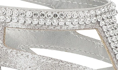 Easy Street Women's Flattery Evening Sandals In Silver