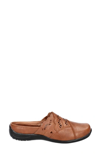 Easy Street Forever Perforated Mule In Tobacco