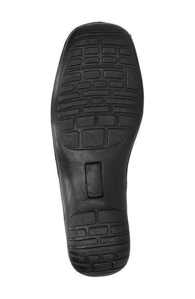 Easy Street Forever Perforated Mule In Tobacco