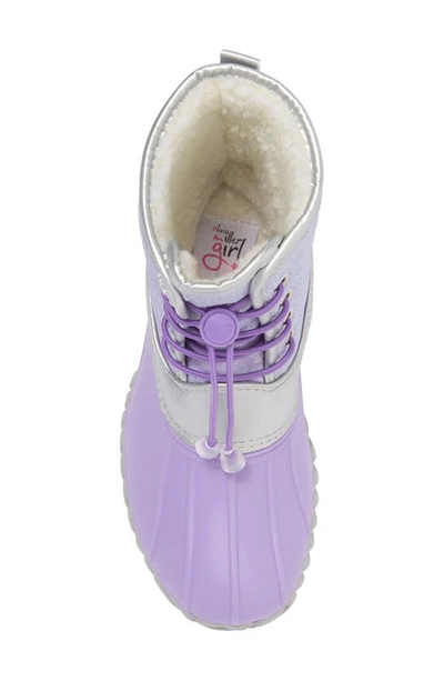 Olivia Miller Duck Boot In Purple