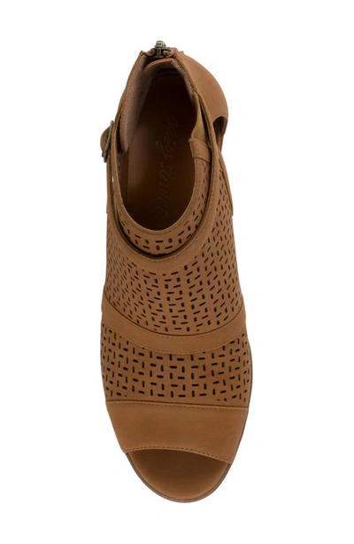 Shop Easy Street Carrigan Cutout Bootie In Tan