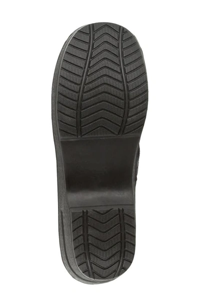 Easy Street Easy Works By  Bind Slip-on Clogs In Black Smooth