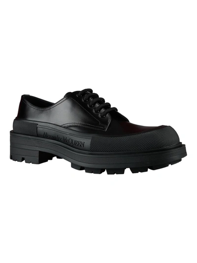 Shop Alexander Mcqueen Lace-up Shoes In Black