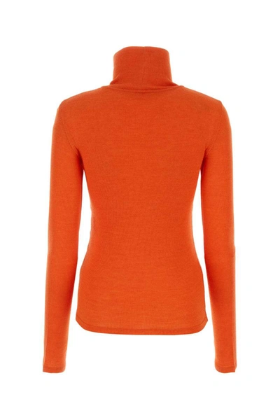Shop Chloé Chloe Knitwear In Orange