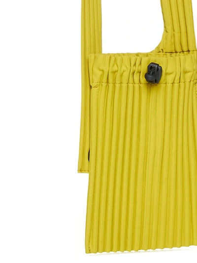 Shop Issey Miyake Homme Plisse  Bags In Yellow