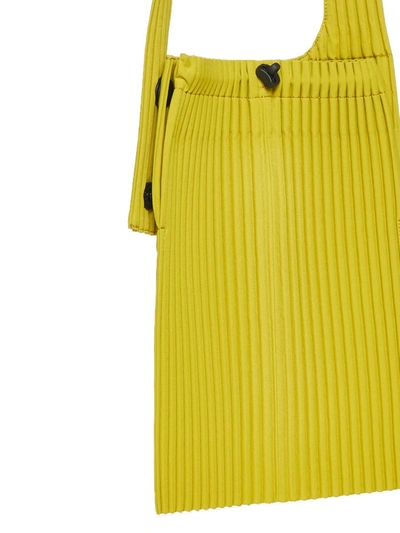 Shop Issey Miyake Homme Plisse  Bags In Yellow