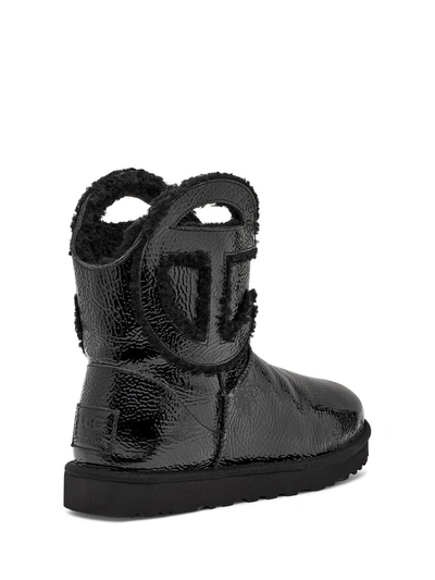 Shop Ugg X Telfar Ankle Boots In Black