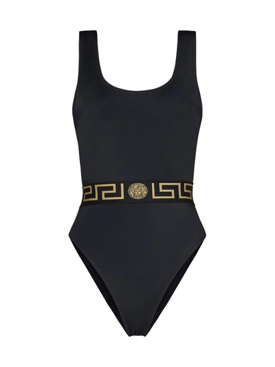 Shop Versace Underwear Sea Clothing In Black
