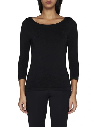 Shop Wolford Sweaters In Black