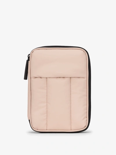 Shop Calpak Luka Zippered Passport Wallet In Rose Quartz