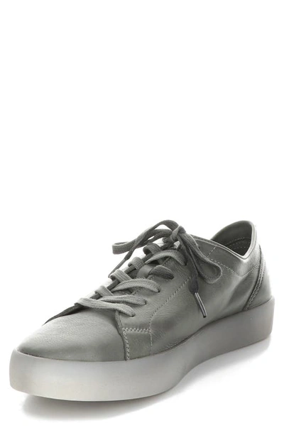 Shop Softinos By Fly London Fly London Ross Sneaker In Military Washed Leather