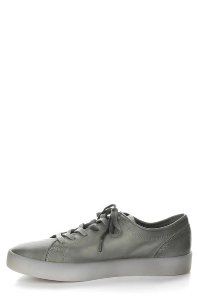 Shop Softinos By Fly London Fly London Ross Sneaker In Military Washed Leather