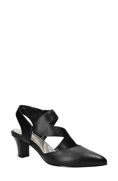 Shop Easy Street Venue Strappy Pump In Black/ Gore