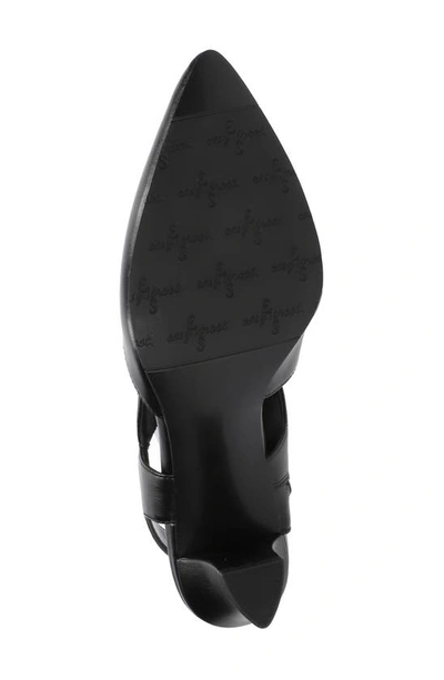 Easy Street Venue Strappy Pump In Black/ Gore
