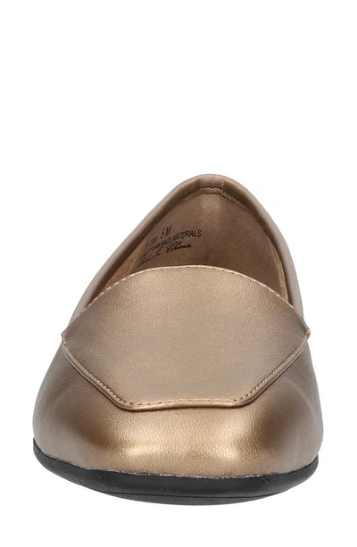 Shop Easy Street Thrill Loafer In Bronze