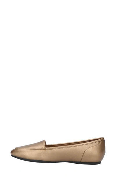 Shop Easy Street Thrill Loafer In Bronze