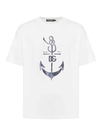 Shop Dolce & Gabbana T-shirts In White