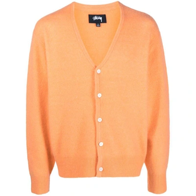 Shop Stussy Stüssy Sweaters In Orange