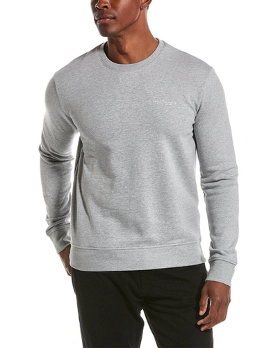 Shop Armani Exchange Crewneck Sweatshirt In Grey