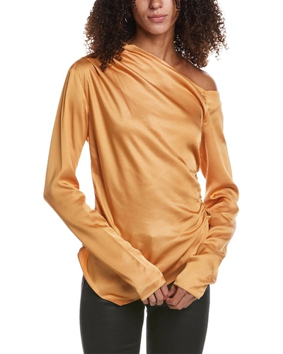 Shop A.l.c A. L.c. Jamie Knit Top In Brown