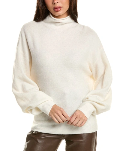 Shop A.l.c A. L.c. Sonder Wool & Alpaca-blend Sweater In White