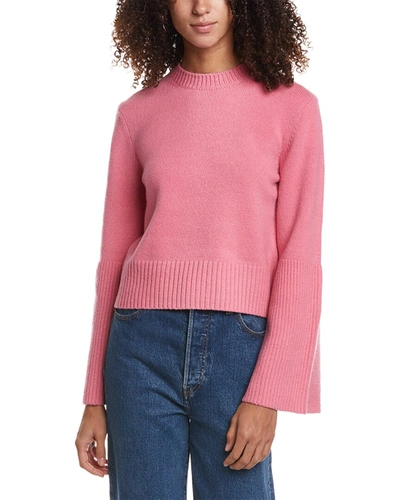 Shop A.l.c A. L.c. Clover Wool-blend Sweater In Pink