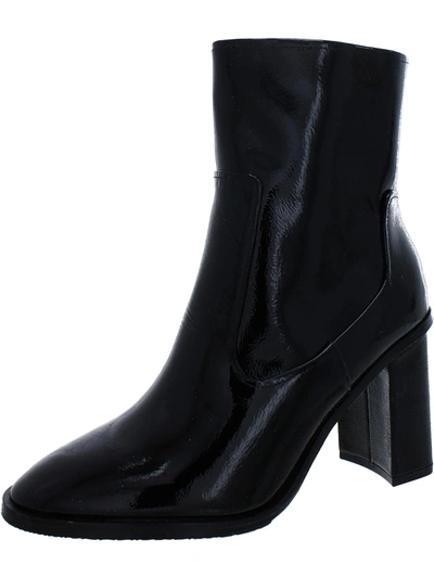 Shop Donald J Pliner Maymici Womens Leather Pointed Toe Ankle Boots In Black