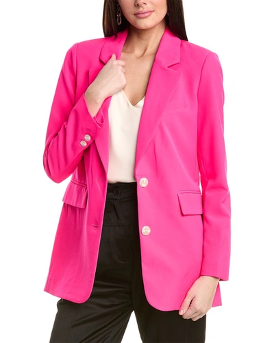 Shop Vince Camuto Notch Collar Blazer In Pink