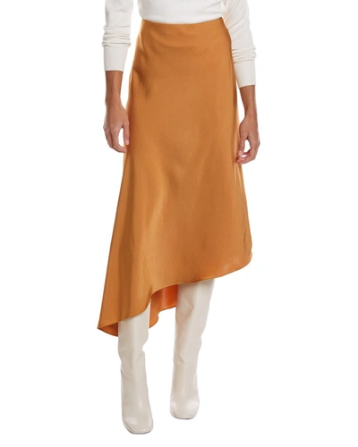 Shop A.l.c A. L.c. Darcy Midi Skirt In Brown