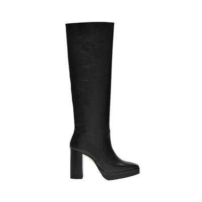 Shop Anny Nord Closer To Heaven Boots In Black Leather