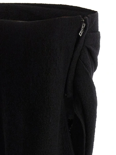Shop Rick Owens Asymmetrical Top In Black