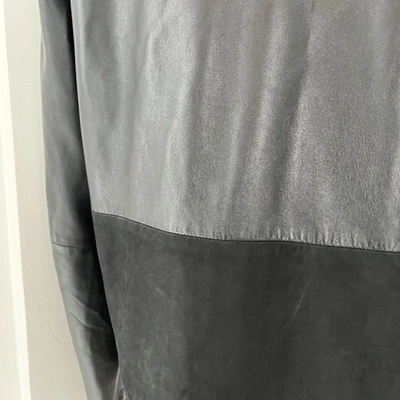 Pre-owned Dior Black Leather Jacket For Men