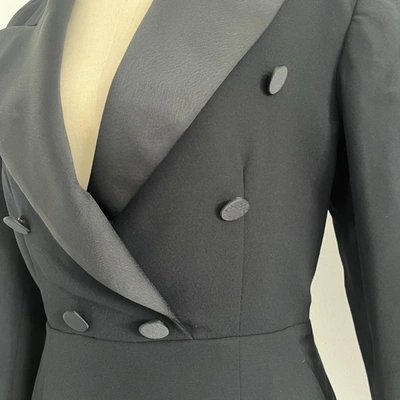 Pre-owned Msgm Single-breasted Blazer Dress