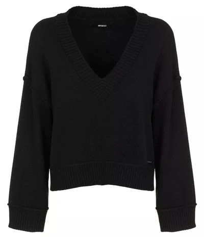 Shop Imperfect Polyester Women's Sweater In Black